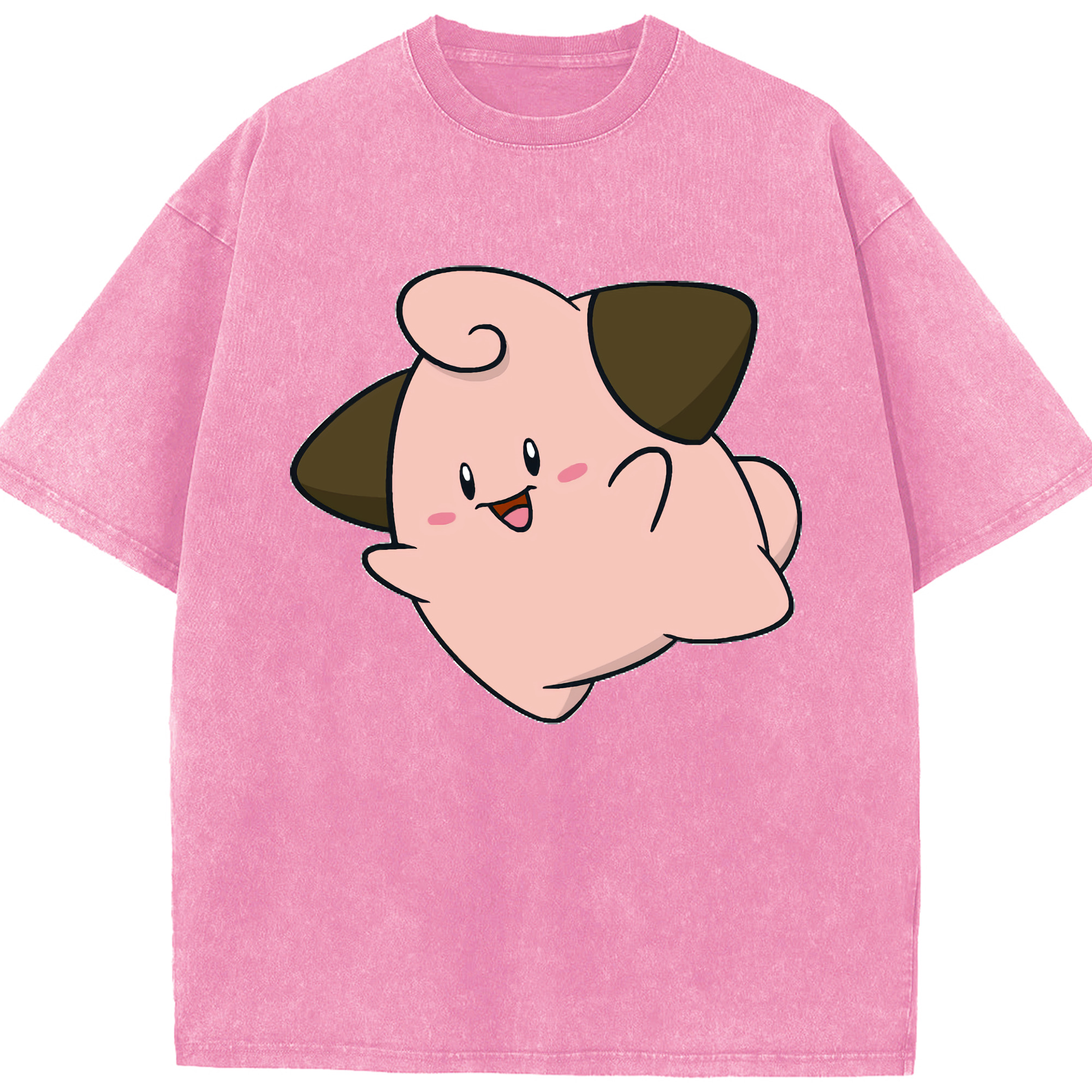 （画像用） ポケットモンスター Pokémon 綿100% ヴィンテージ風 半袖Tシャツ（フロントプリント）